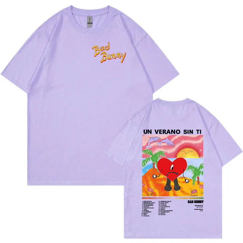 Camiseta Bad Bunny (UN VERANO SIN TI)