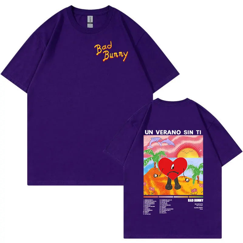 Camiseta Bad Bunny (UN VERANO SIN TI)