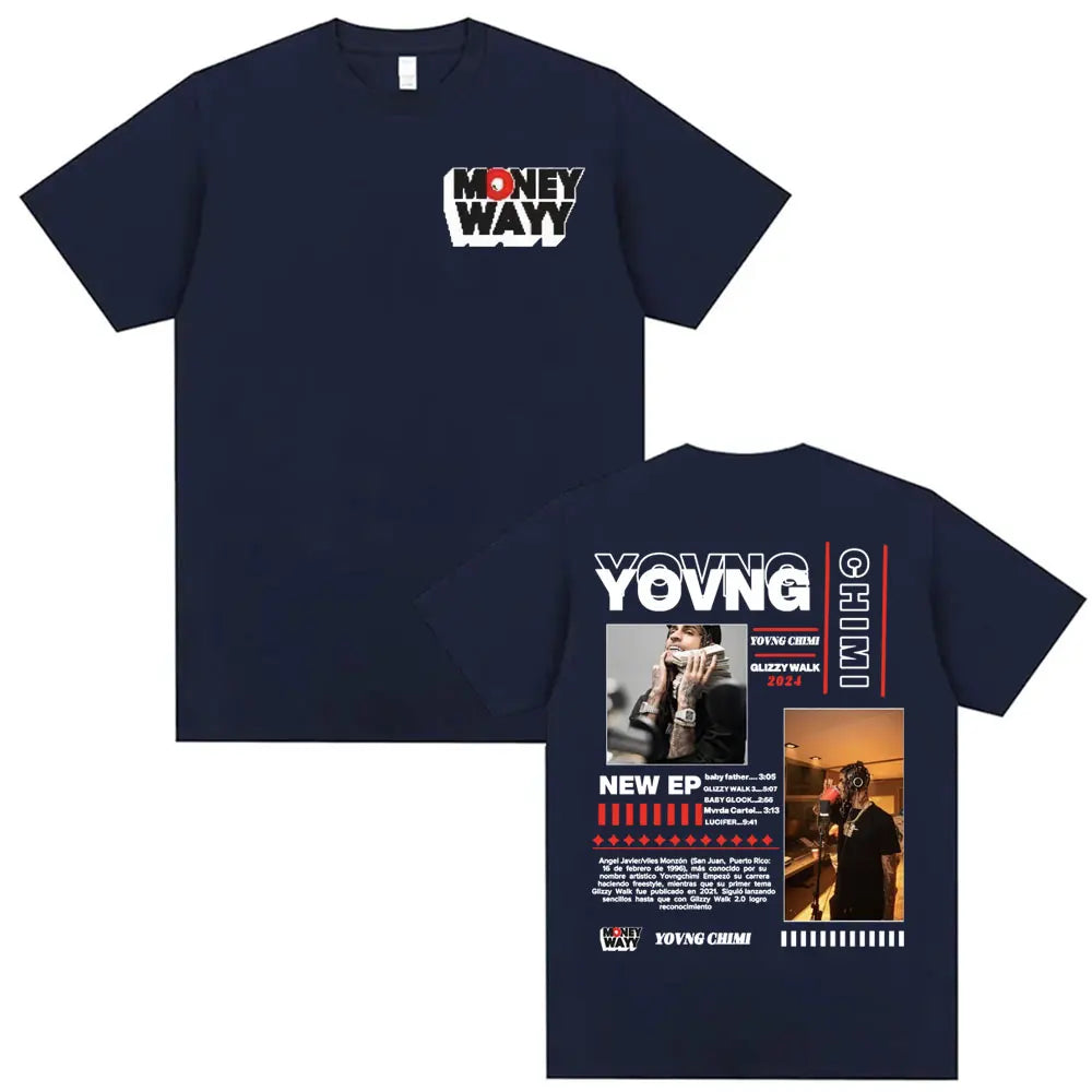Camiseta YovngChimi. (Glizzy Walk).