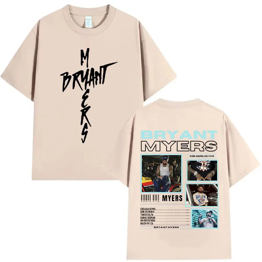 Camiseta Bryant Myers.(CRUZ)