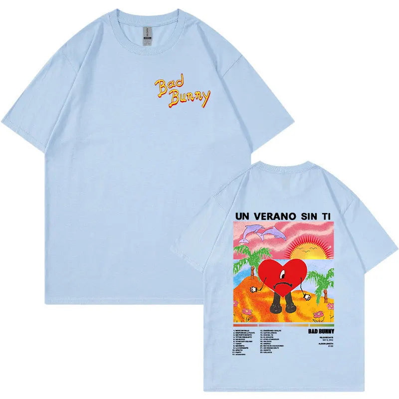 Camiseta Bad Bunny (UN VERANO SIN TI)