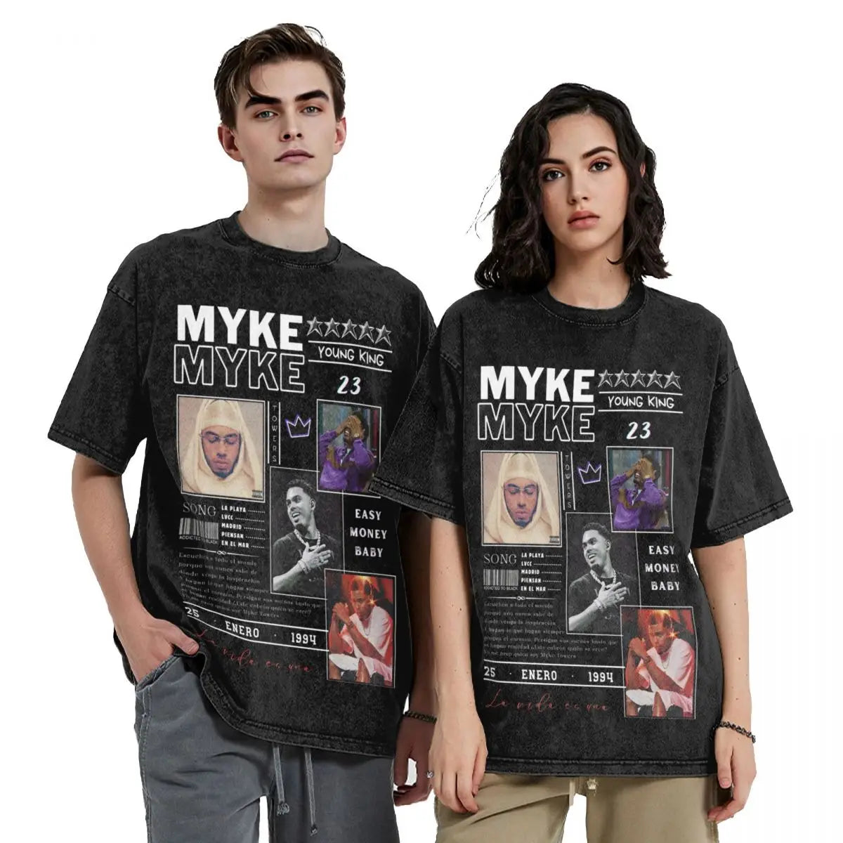 Camiseta Myke Towers.