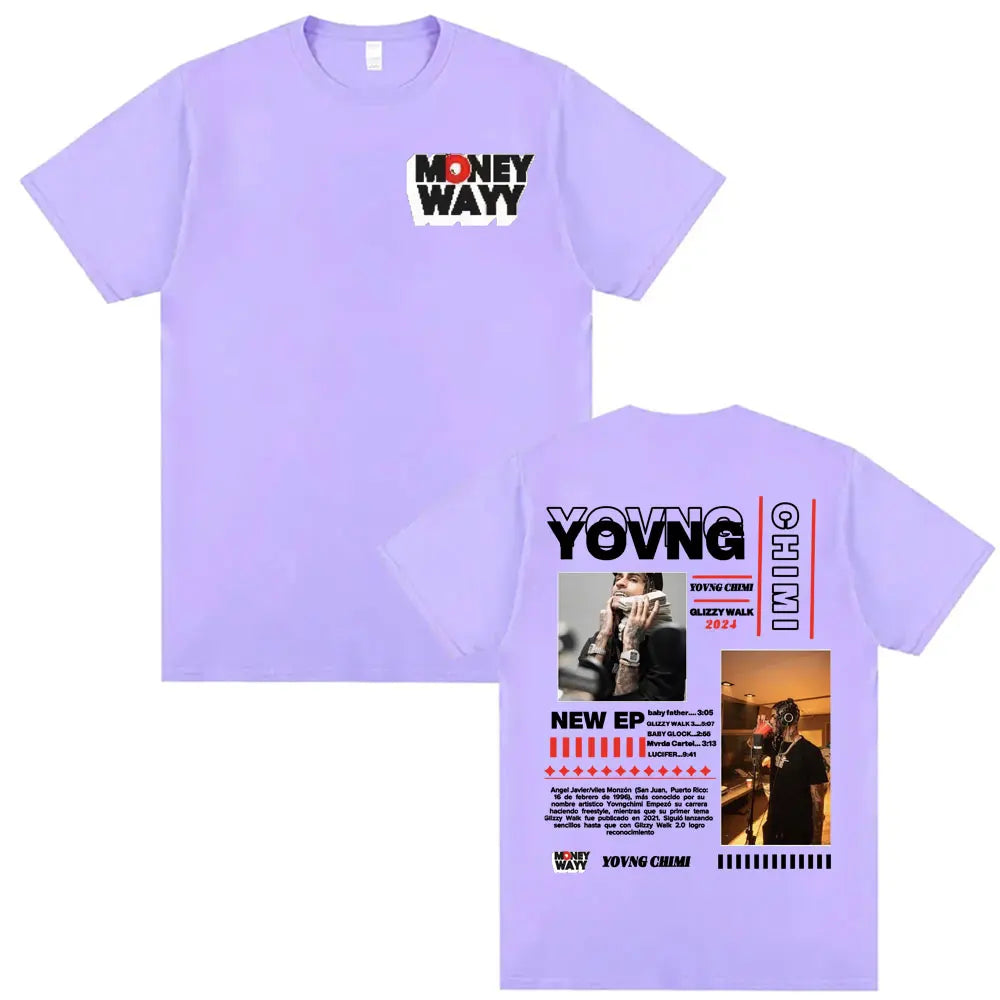 Camiseta YovngChimi. (Glizzy Walk).