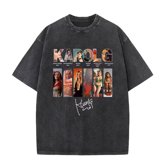 Camiseta Karol G (Tropicoqueta Latina Foreva Album)