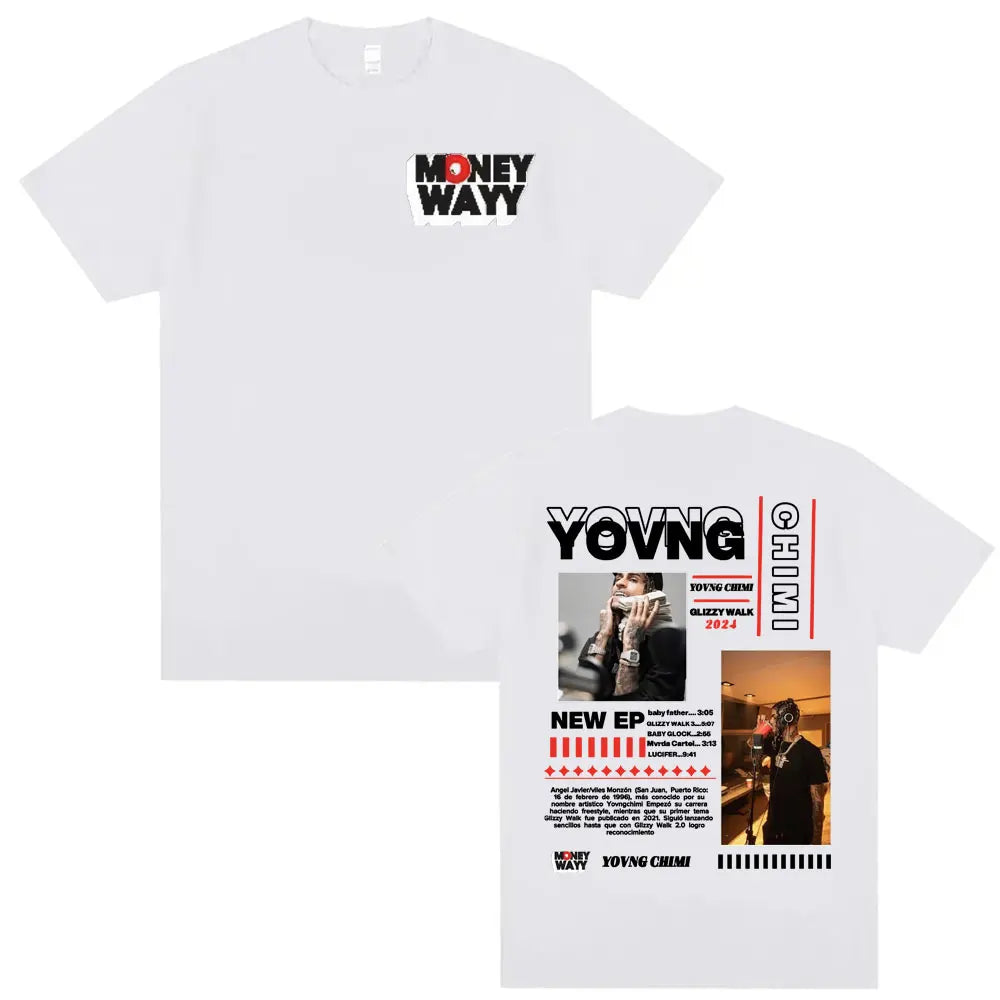 Camiseta YovngChimi. (Glizzy Walk).
