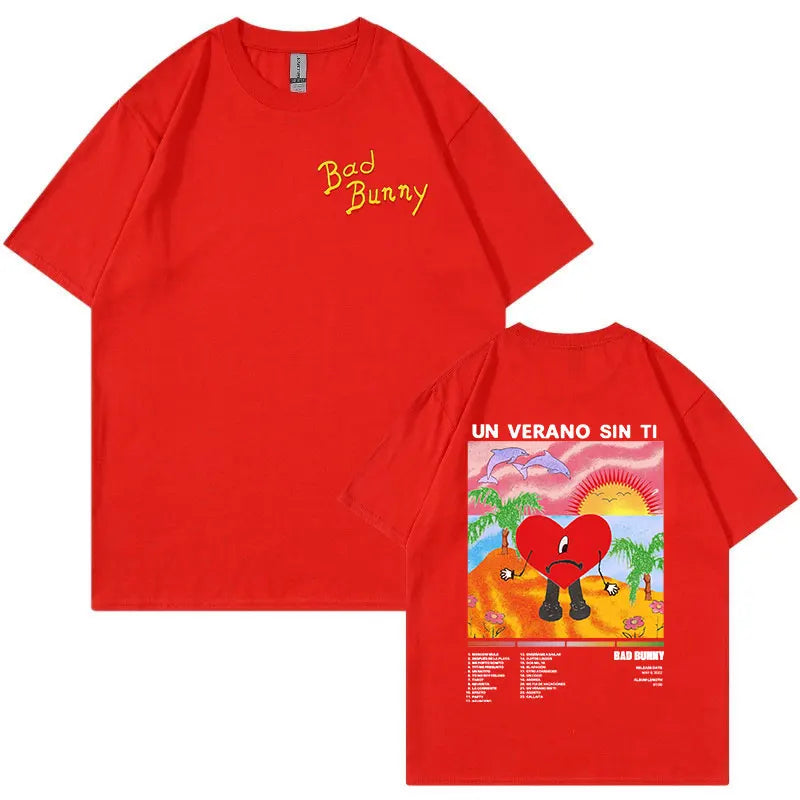 Camiseta Bad Bunny (UN VERANO SIN TI)