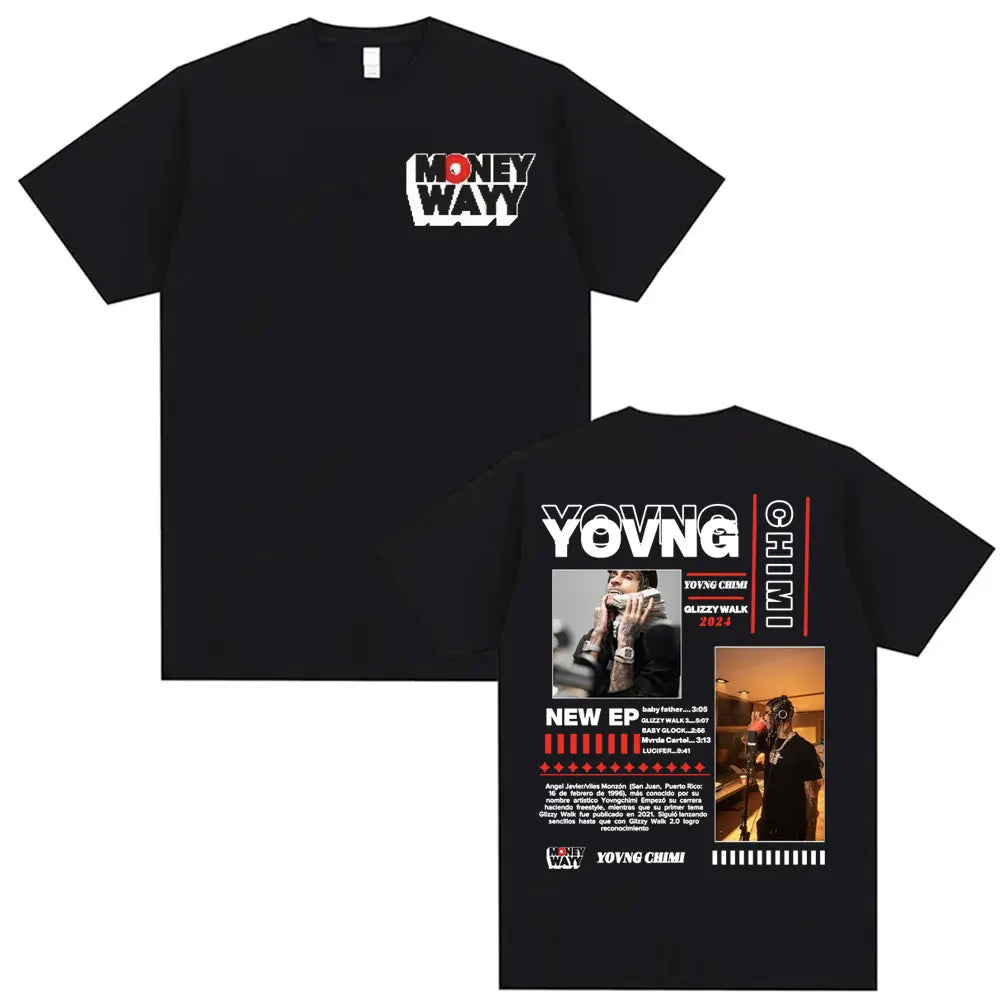 Camiseta YovngChimi. (Glizzy Walk).