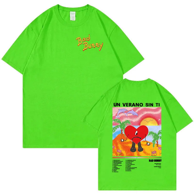 Camiseta Bad Bunny (UN VERANO SIN TI)