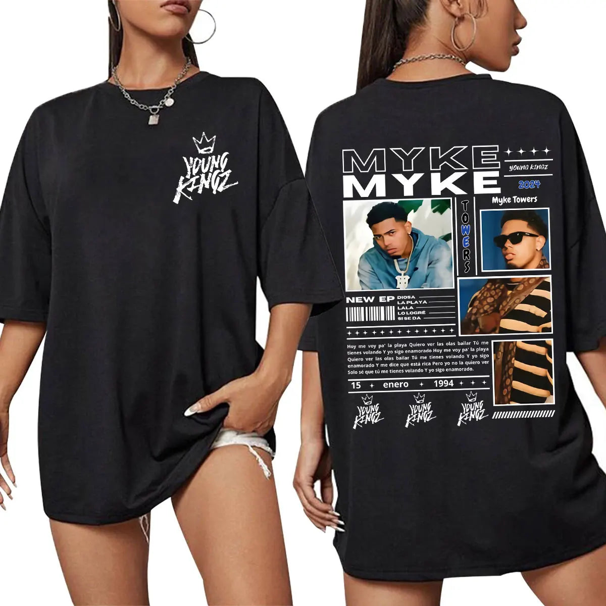 Camiseta Myke Towers