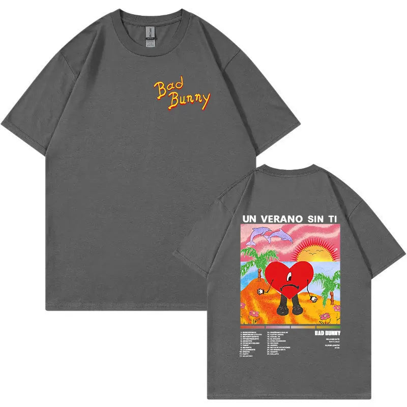 Camiseta Bad Bunny (UN VERANO SIN TI)