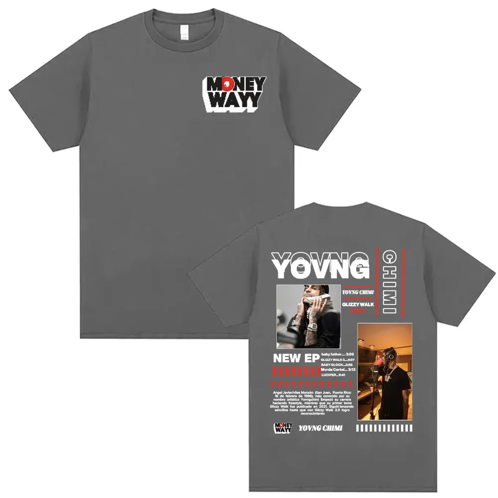 Camiseta YovngChimi. (Glizzy Walk).