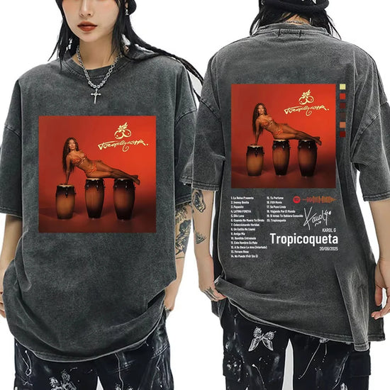 Camiseta Karol G (Tropicoqueta Latina Foreva Album)