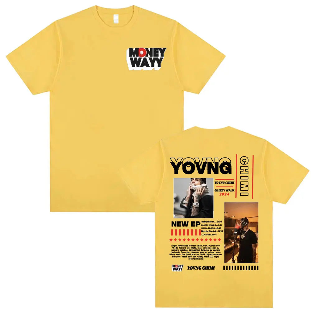 Camiseta YovngChimi. (Glizzy Walk).