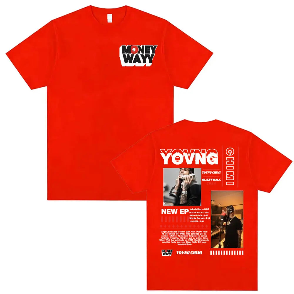 Camiseta YovngChimi. (Glizzy Walk).