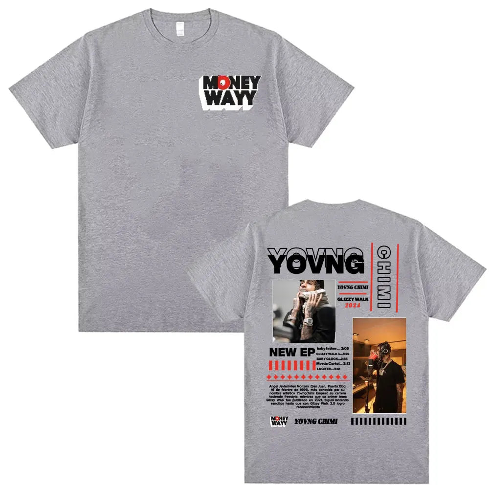 Camiseta YovngChimi. (Glizzy Walk).