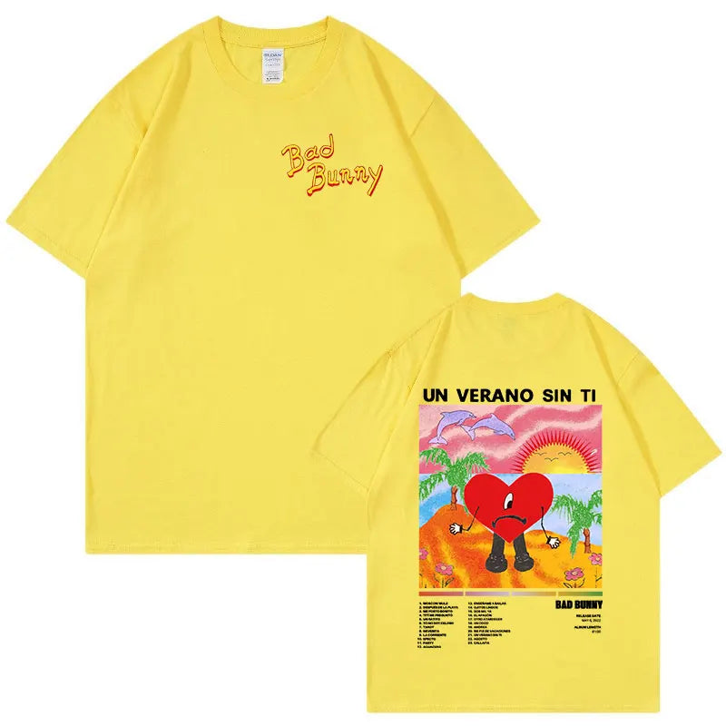 Camiseta Bad Bunny (UN VERANO SIN TI)