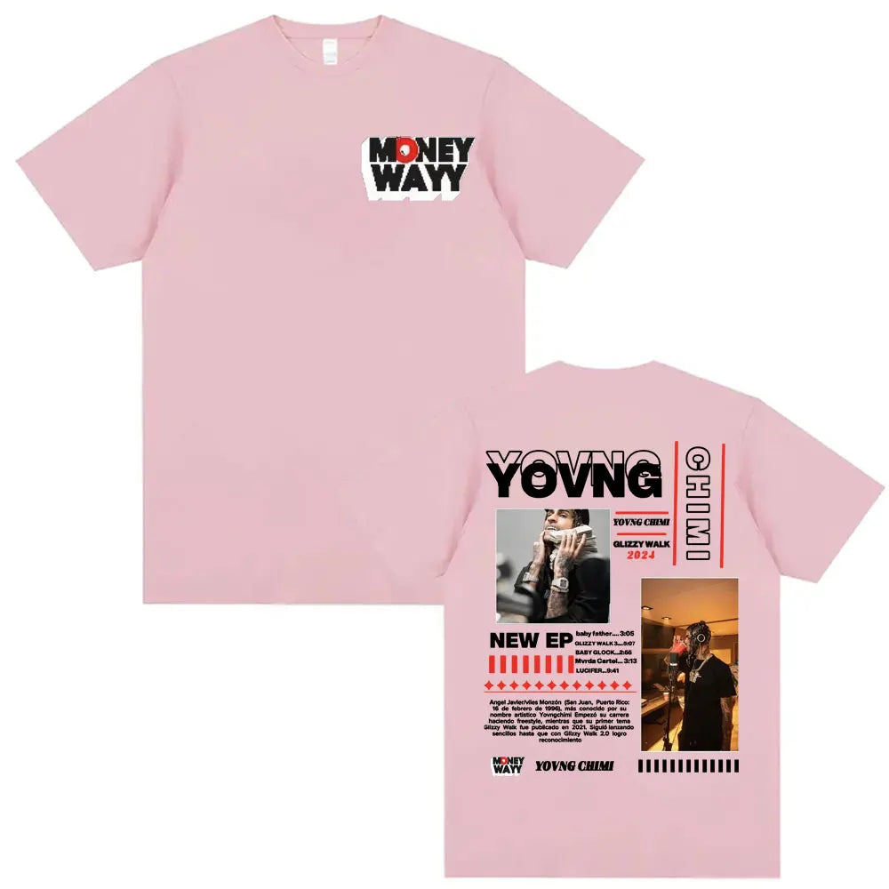 Camiseta YovngChimi. (Glizzy Walk).